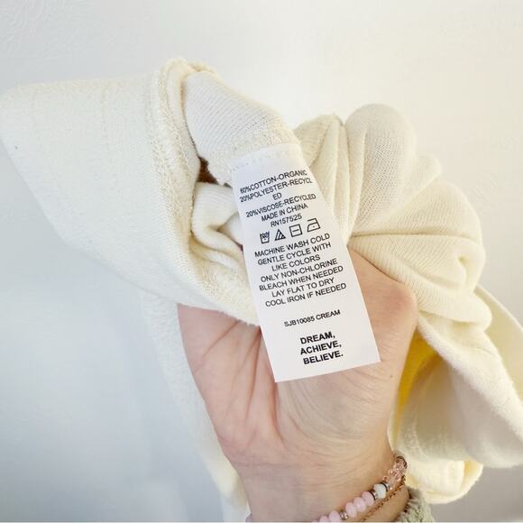 Sincerely Jules for Bandier The Flint Wide Leg Sweatpant Sz M - Picture 6 of 6